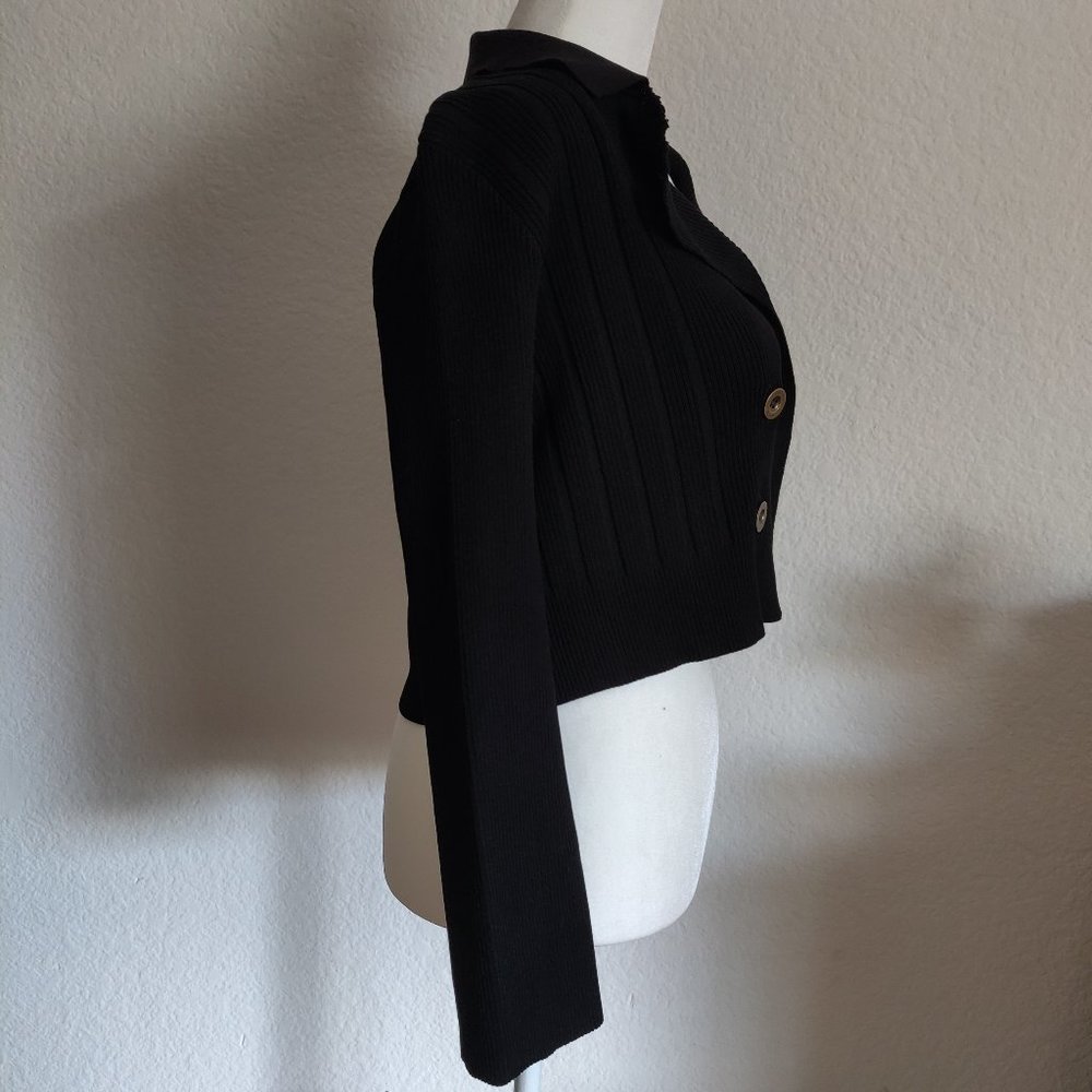 Women's Collared Button Jacket/Top - Picture 7 of 9